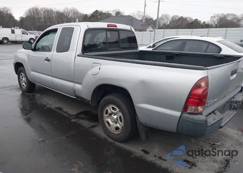 2007 Toyota Tacoma из США, поврежденный, VIN 5TETX22N17Z384619